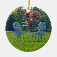 Meadow of Love Ceramic Ornament