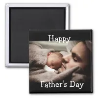 Happy Father's Day Personalized Photo Magnet