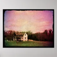 Abandoned Missouri House Poster