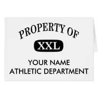 Property of XXL Your Name