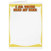 I am writer!