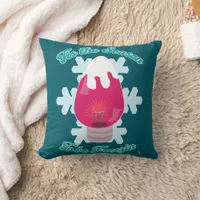 Tis Season to be Freezin Epic Christmas Fun Throw Pillow