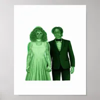 Till Death Do Us Part Classic Design Poster