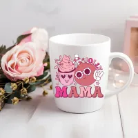 Jolly Mama Christmas Drinking Coffee Mug