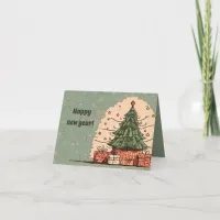 Christmas Tree and Gifts Card