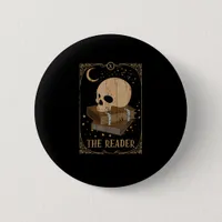 Book Reader Card Pagan Goblincore Goth Occult Book Button