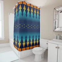 Southwest Sunset Pines Shower Curtain