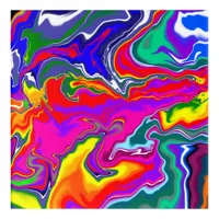 Rainbow River Fluid Art