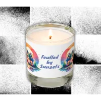 Fuelled by Sunsets Cute Cottage Core | Scented Candle