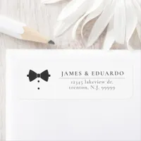 Tailored Black Tie Wedding ID1090 Label