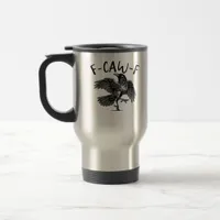F-Caw-F Essential Retro Classic Travel Mug