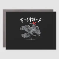 F-Caw-F Retro Classic Car Magnet