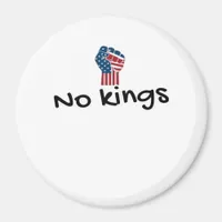 No Kings In America Classic Minimal Clean Magnet