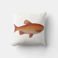 Vintage Fish Throw Pillow