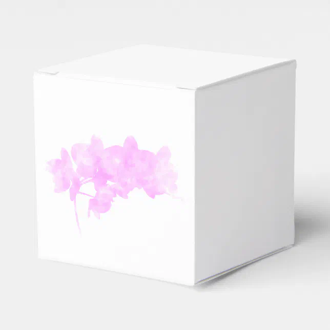 Orchid Shadow Favor Boxes