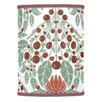 Art Nouveau Botanical–Vintage Floral Scallop  Lamp Shade