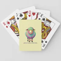 All Wool and a Yard Wide Poker Cards