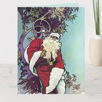 Weed Santa  Card
