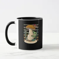 Cottagecore Mushroom Forest Toad Goblincore Mycolo Mug