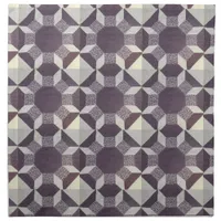 Napkin - Purple Quilt Pattern