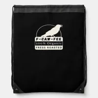 F-Caw-Fee Organic Style Classic Drawstring Bag