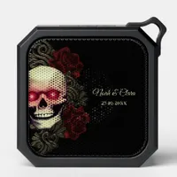 Best Bridesmaid groomsmen gift red skull halloween Bluetooth Speaker