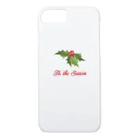 Merry Christmas Mistletoe iPhone 8/7 Case