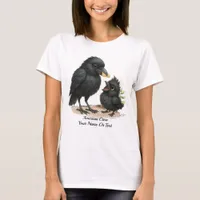 Playful American Crow T-Shirt