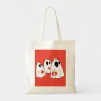 Ghost Nurse Tote Bag