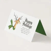 Retro Vintage Reindeer Corporate Christmas