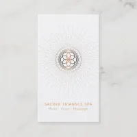 *~* Sacred Geometry Alchemy Mandala Shaman Business Card