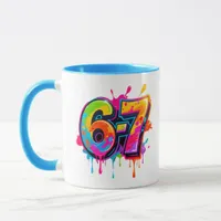 Trending Meme Modern Teen 67 6-7 IYKYK Mug