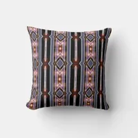 Crystal Chains Geometric Stripes Cushion