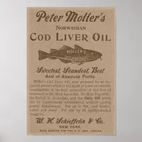 Cod Liver Oil Poster