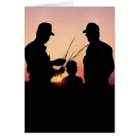 Farmers and Sunset