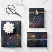 Zodiac Star symbol Wrapping Paper Sheets