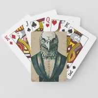 Aristocrat Bald Eagle Statue Poker Cards