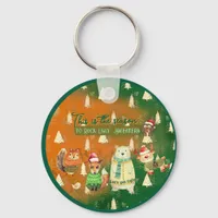 The Season to Rock Ugly Sweaters Keychain