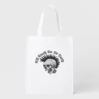 Party Till Death Do Us Party Halloween Grocery Bag