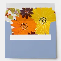 Sunflower Wedding Envelope