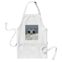 Funny Eagles and Seagull Adult Apron