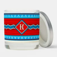 Southwest River Canyon Red Turquoise Personalized Scented Candle