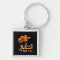 Cute Yorkshire Autumn Kawaii Yorkie It’s Fall Y’al Keychain