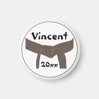 Martial Arts Brown Belt Magnet