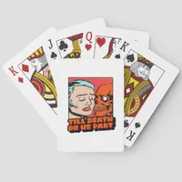Until Death Do Us Part Classic Poker Cards