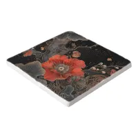 Celestial Poppies  Trivet