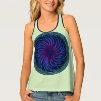 Ethereal Swirl Tank Top