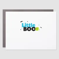 Little Boo Funny Retro Car Magnet
