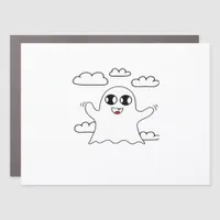 Cute Little Boo Creative Style Car Magnet