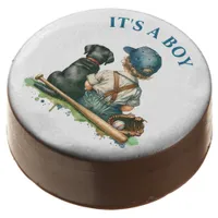 Vintage Baby, Dog and Baseball | It's a Boy Chocolate Covered Oreo